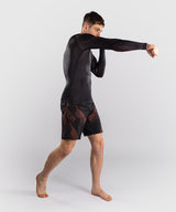 Venum Rashguard No-Gi 6.0 Lange Ärmel – Schwarz/Braun