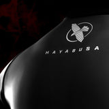 Hayabusa x UFC BJJ Rashguard Kurzarm - Schwarz/Rot