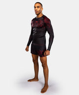 Venum Rashguard Spectre Lange Ärmel - Schwarz/Rot