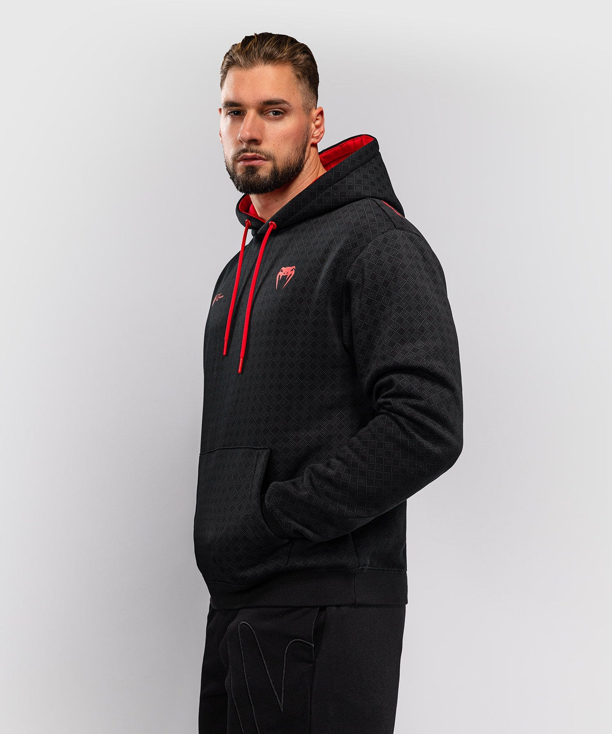 Venum Hoodie x Roger Gracie - Schwarz/Rot
