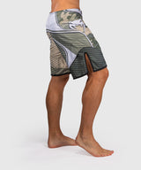 Venum MMA Shorts Camo Hero - Khaki/Offwhite