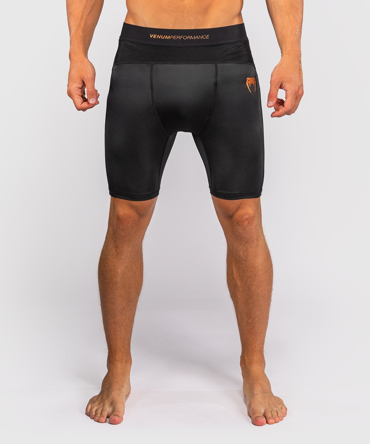 Venum Kompressionsshorts G-Fit Revolution Vale Tudo-Short - Schwarz/Kupfer