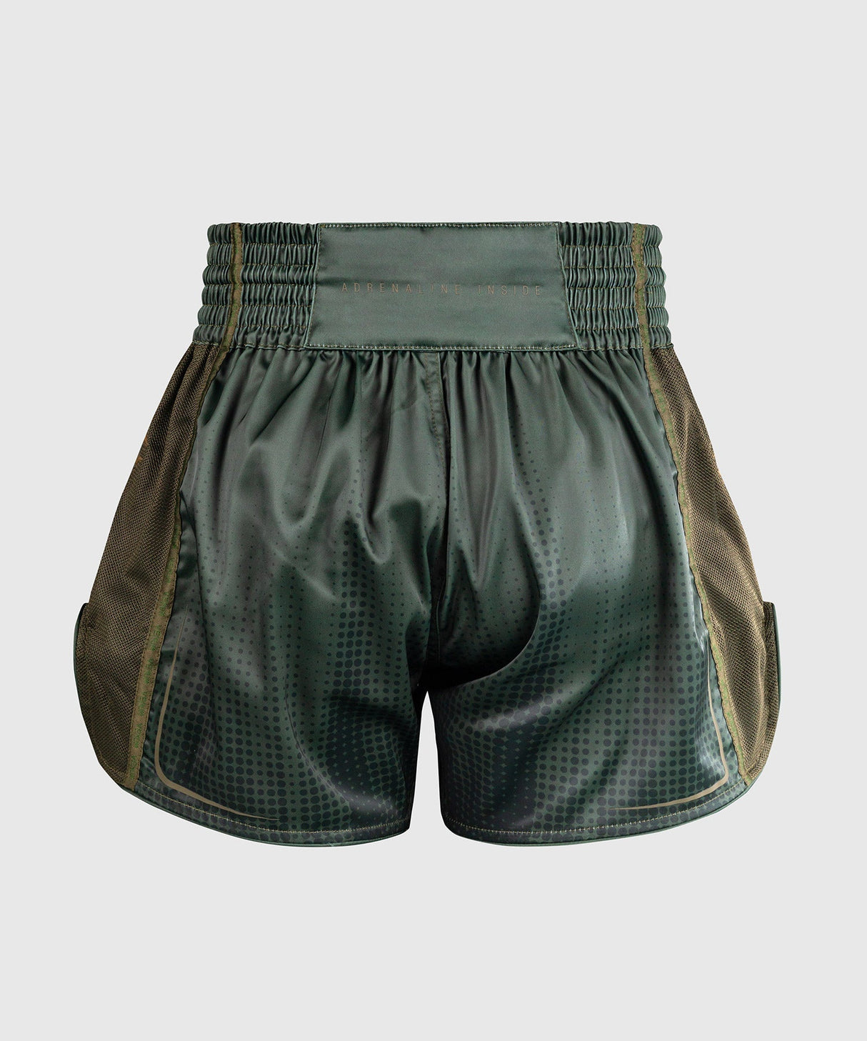 Venum Muay Thai Shorts Stealth - Khaki/Dunkelgrün