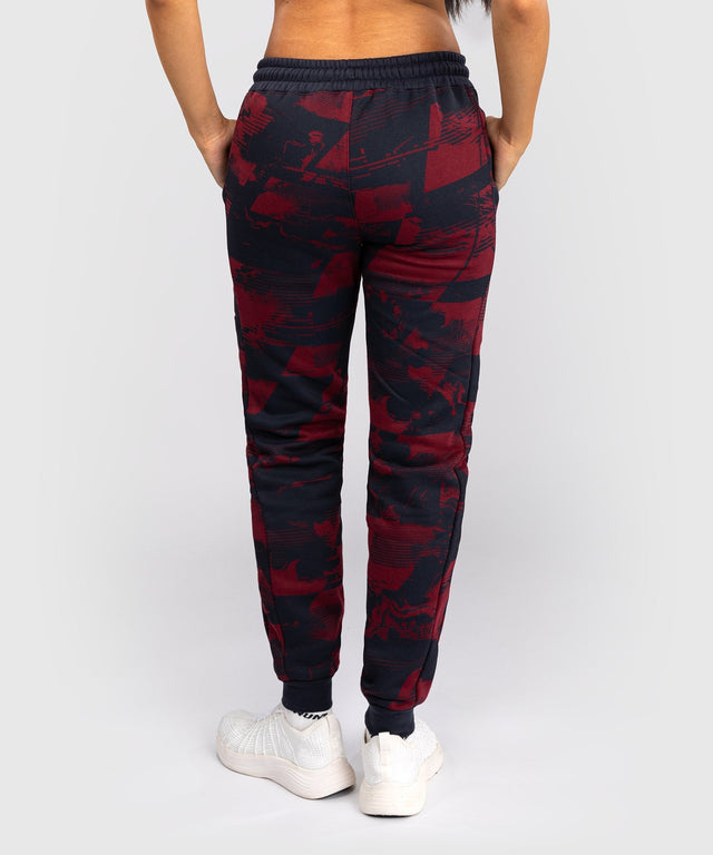 Venum UFC Trainingshose Zenith Damen - Marineblau/Bordeaux/Silber