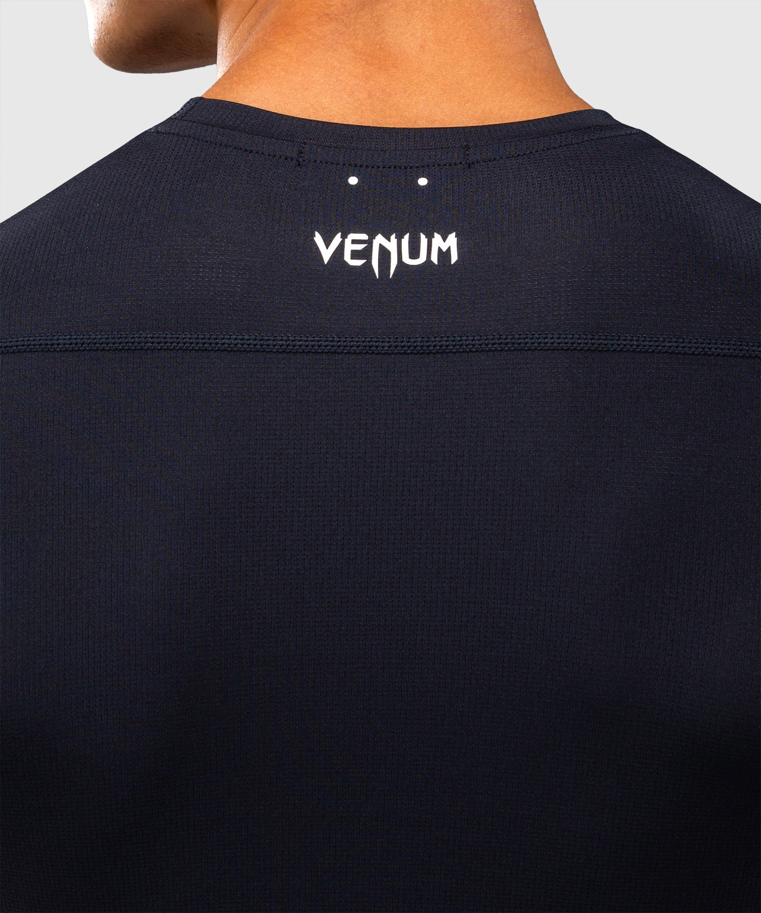 Venum Rashguard G-Core Kurzarm - Marineblau/Weiß