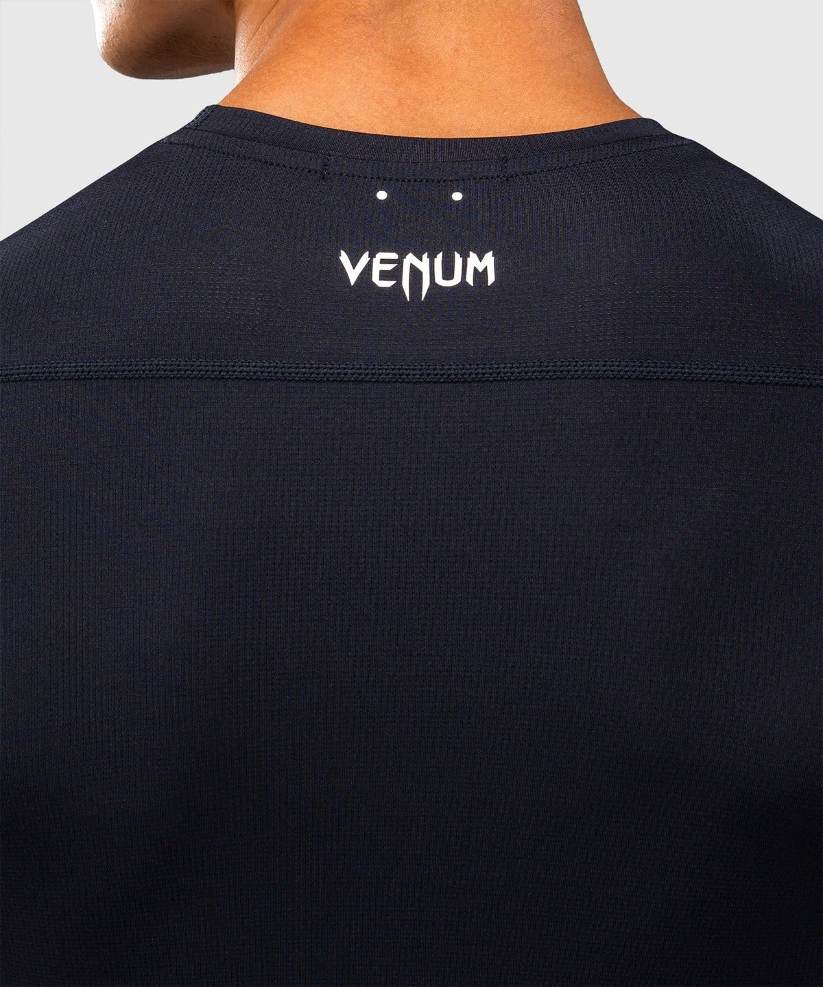Venum Rashguard G-Core Kurzarm - Marineblau/Weiß
