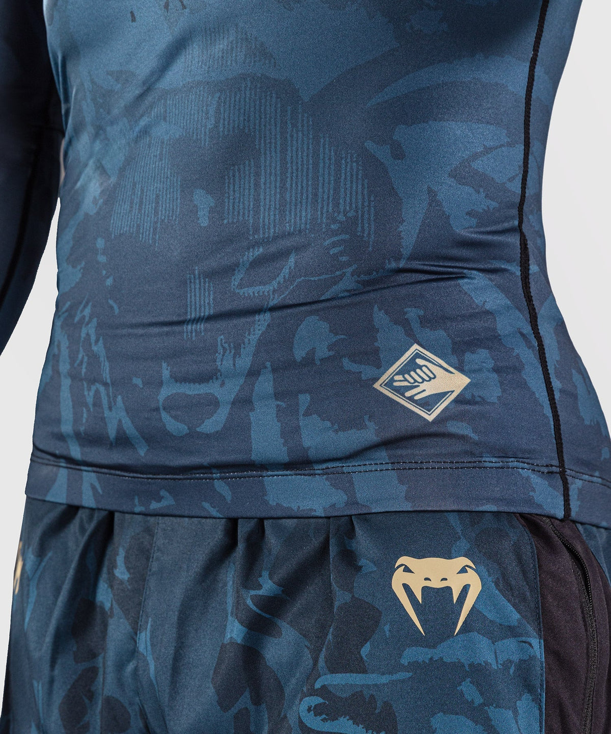 Venum Rashguard Jujutsu Kaisen Fushiguro Lange Ärmel - Blau