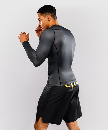 Venum Rashguard Attack Lange Ärmel - Schwarz/Gold
