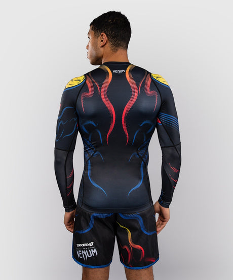 Venum Rashguard TEKKEN 8 Yoshimitsu - Zwart/Oranje - foto 4