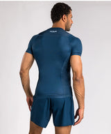 Venum No Gi Rashguard Kurzarm – Blau