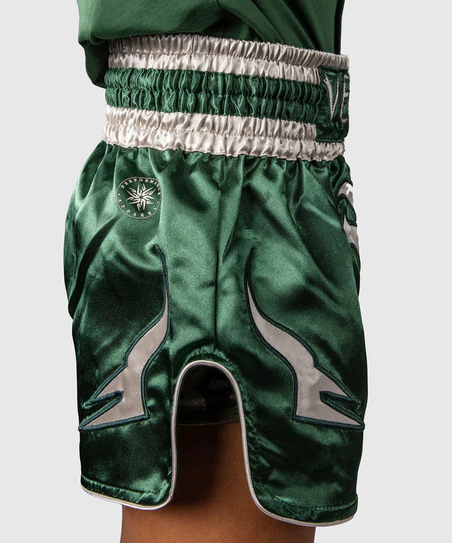 Venum Muay-Thai-Shorts Inferno Kids – Grün