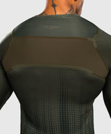 Venum Rashguard Stealth Lange Ärmel - Khaki/Militärgrün