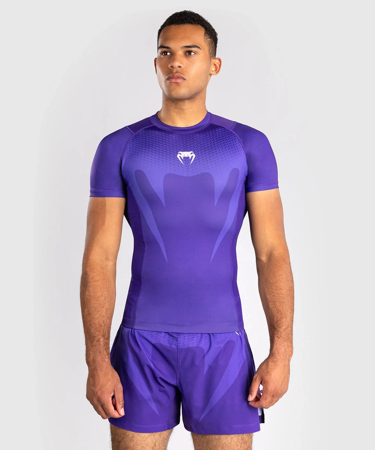 Venum No Gi Rashguard Kurzarm – Lila