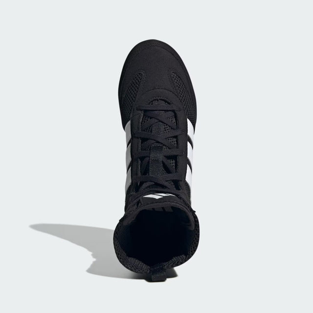 Adidas Boxschuhe Box Hog Classic Kinder - Schwarz/Weiß