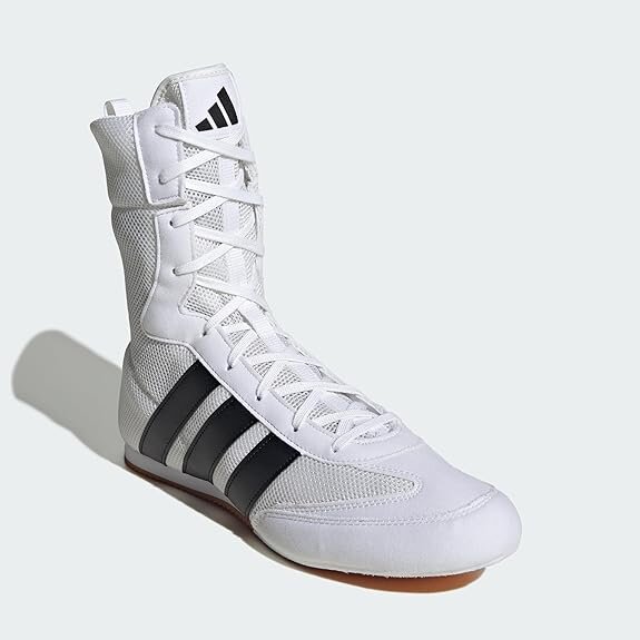 Adidas Boxschuhe Box Hog Classic - Weiß/Schwarz