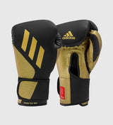 Adidas Boxhandschuhe Speed TILT 350V Pro - Schwarz/Gold - The Fight Company Deutschland