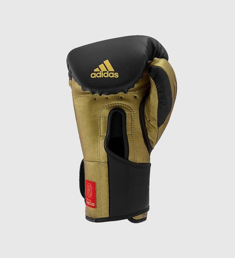 Adidas Boxhandschuhe Speed TILT 350V Pro - Schwarz/Gold - The Fight Company Deutschland