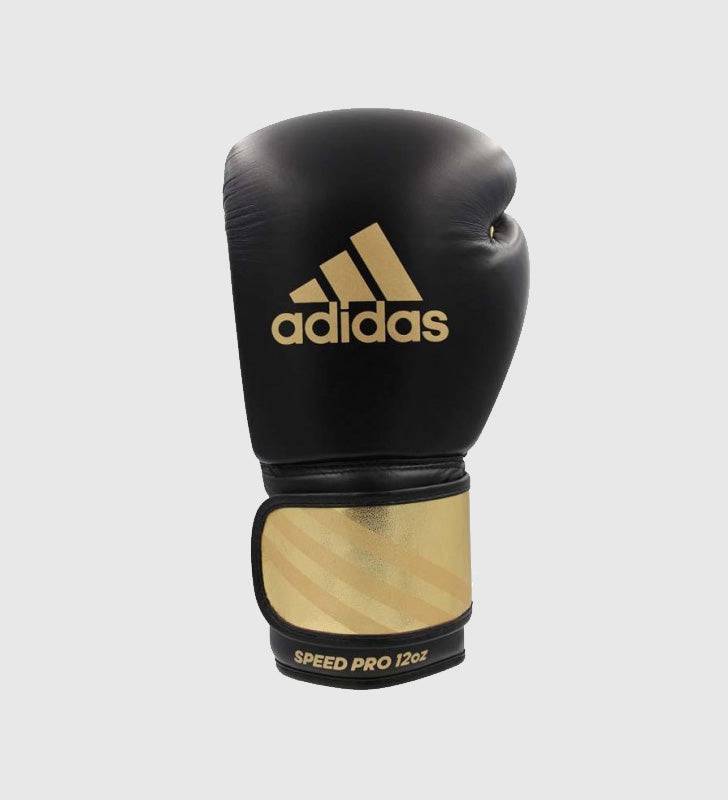 Adidas Boxhandschuhe Speed Pro - Schwarz/Gold - The Fight Company Deutschland