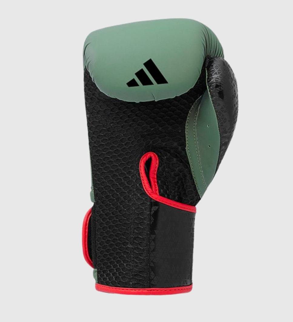 Adidas Boxhandschuhe Combat 50 - Kaki Grün/Schwarz - The Fight Company Deutschland