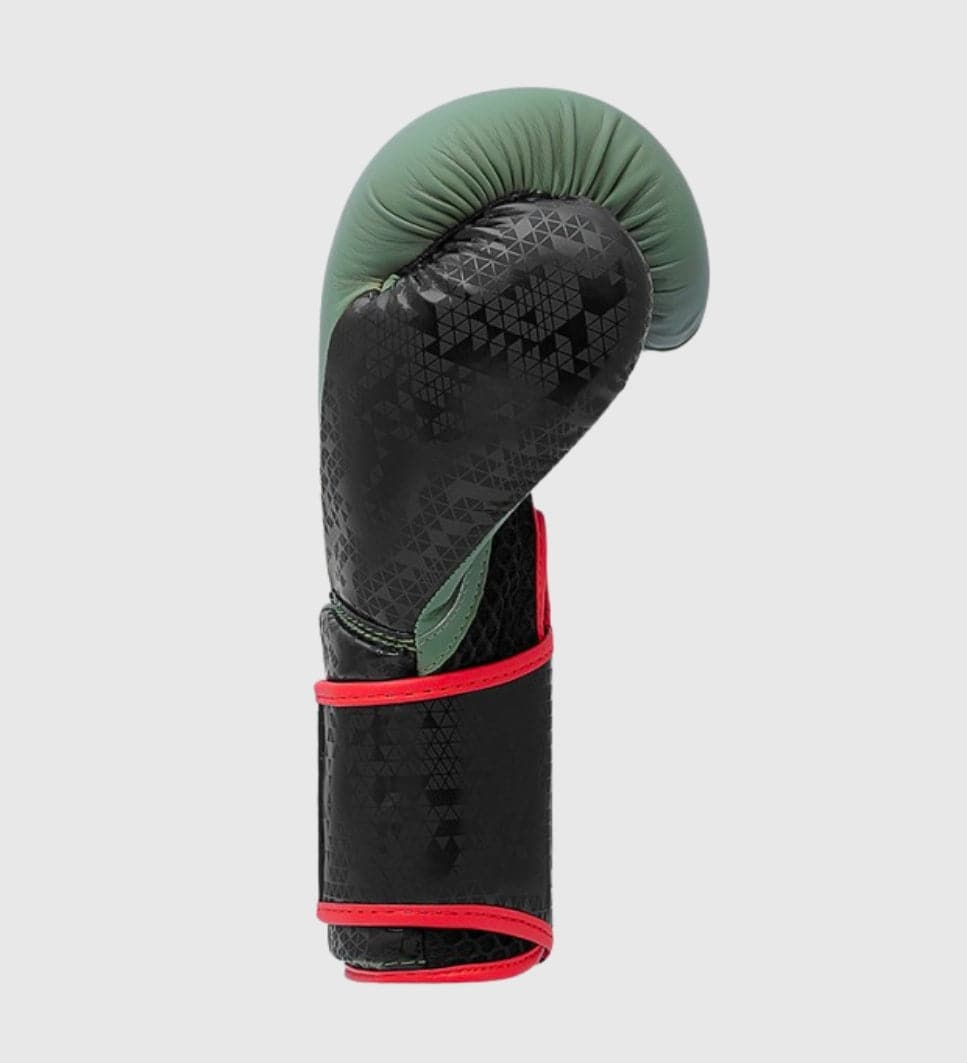 Adidas Boxhandschuhe Combat 50 - Kaki Grün/Schwarz - The Fight Company Deutschland