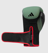 Adidas Boxhandschuhe Combat 50 - Kaki Grün/Schwarz - The Fight Company Deutschland