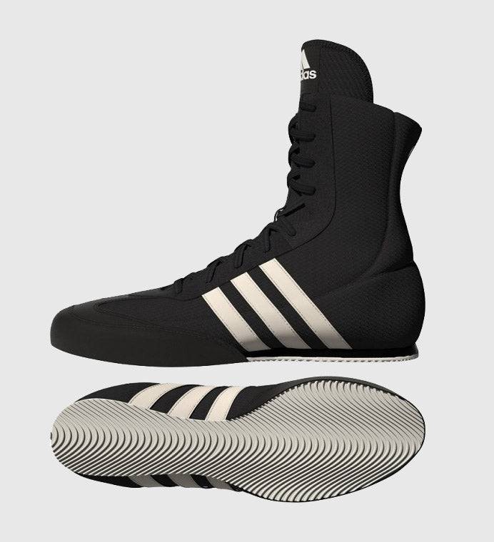 Adidas Boxschuhe Box Hog 2 - Schwarz/Weiss - The Fight Company Deutschland