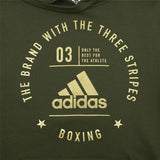 Adidas Hoodie Community Boxing - Grün/Gold
