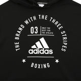 Adidas Hoodie Ärmellos Community Boxing - Schwarz/Weiß
