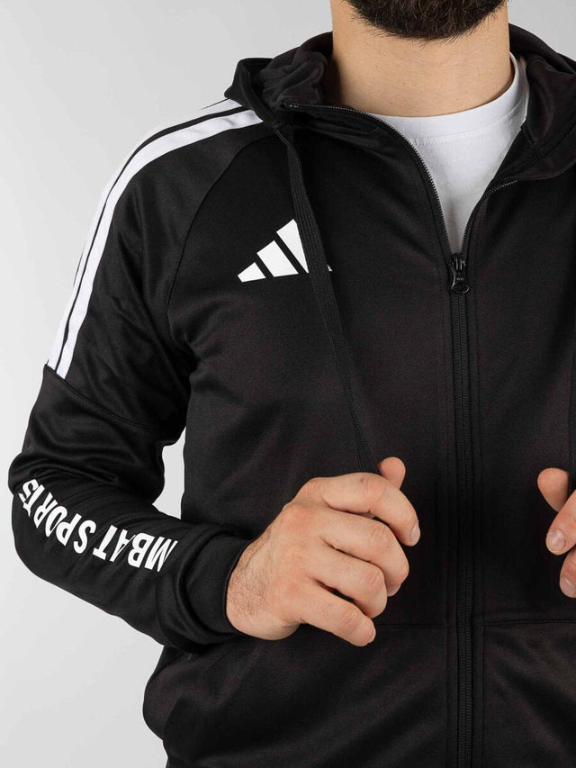 Adidas Trainingsjacke Community Sports - Schwarz/Weiß