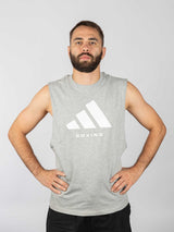 Adidas Tanktop Community Boxing - Grau