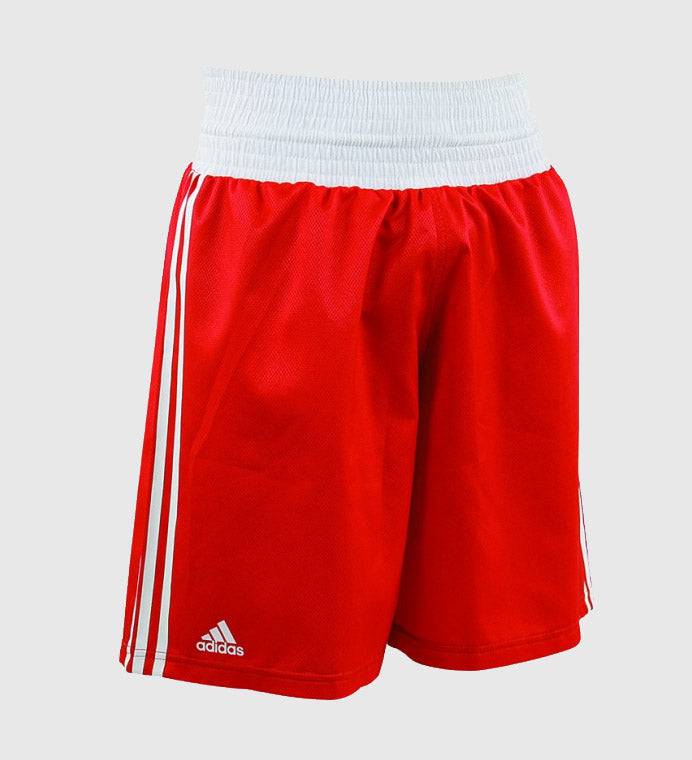 Adidas Boxhose Amateur - Rot/Weiss - The Fight Company Deutschland