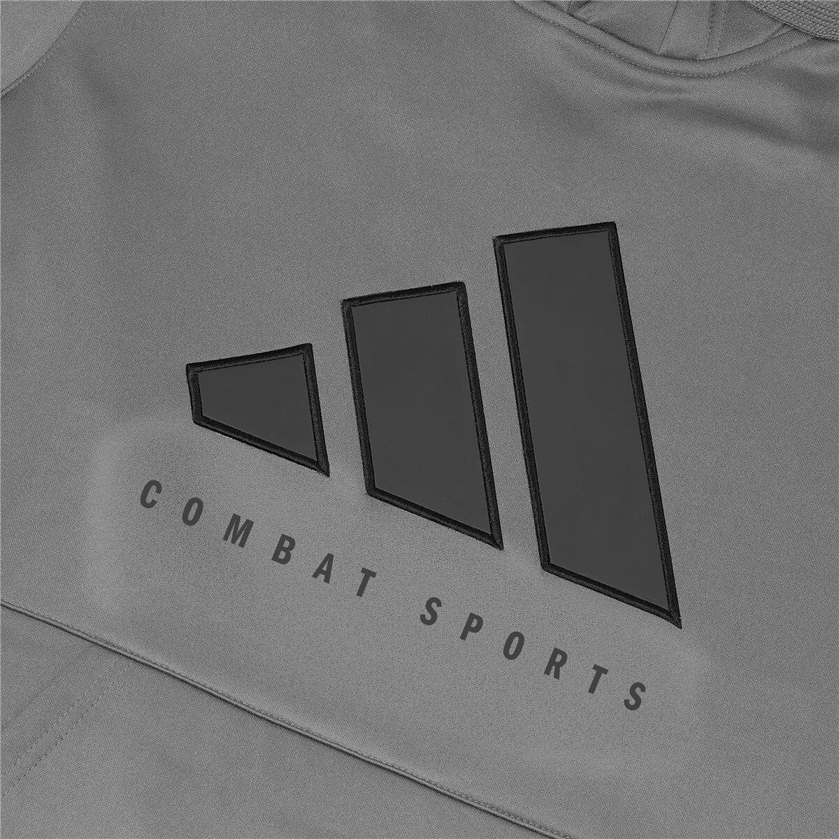 Adidas Hoodie Tech Line - Grau/Schwarz