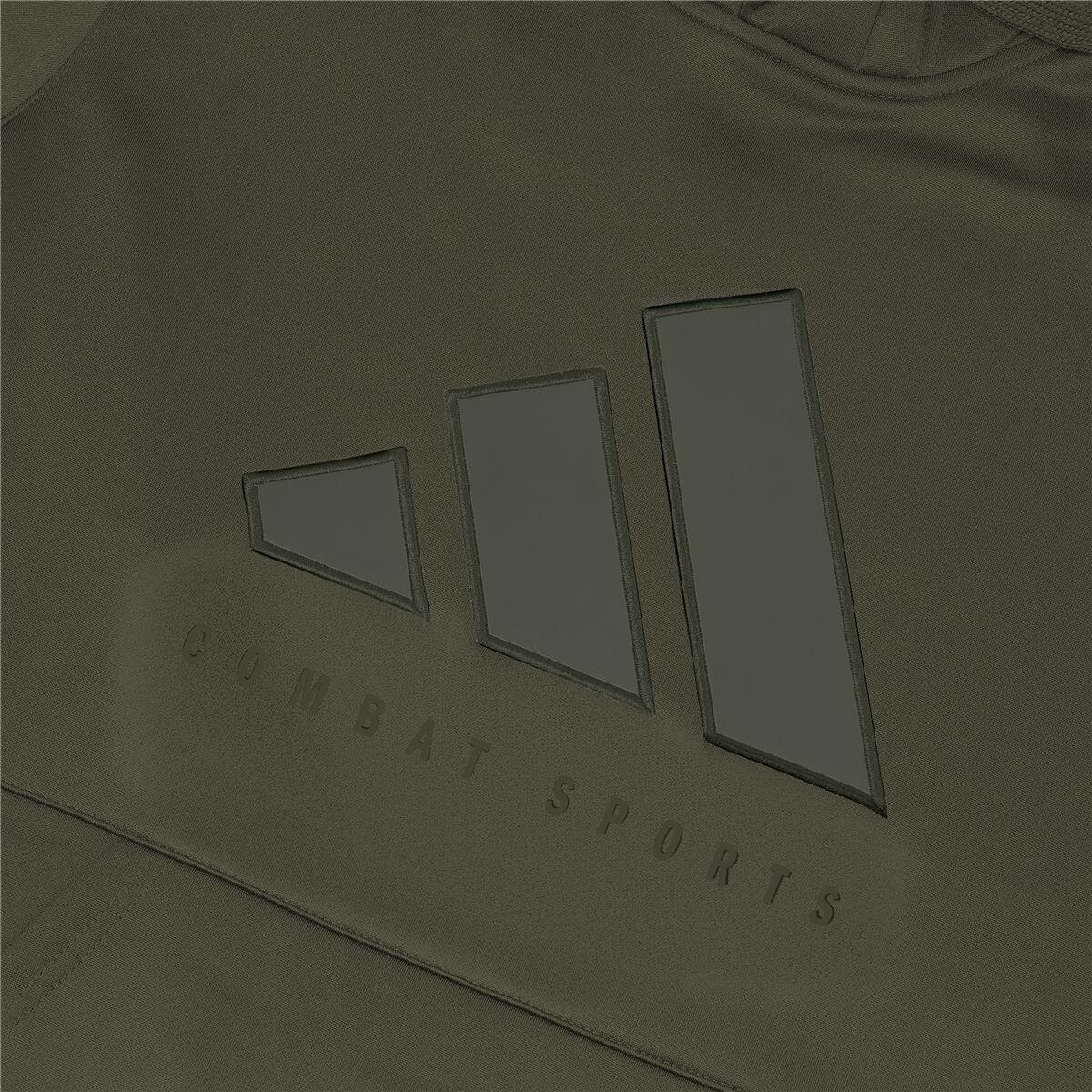 Adidas Hoodie Tech Line - Olivgrün