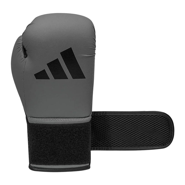Adidas Boxhandschuhe + Boxsack für Kinder – Grau/Schwarz