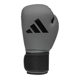 Adidas Boxhandschuhe + Boxsack für Kinder – Grau/Schwarz
