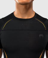 Venum Rashguard G-Core Kurzarm - Schwarz/Gold