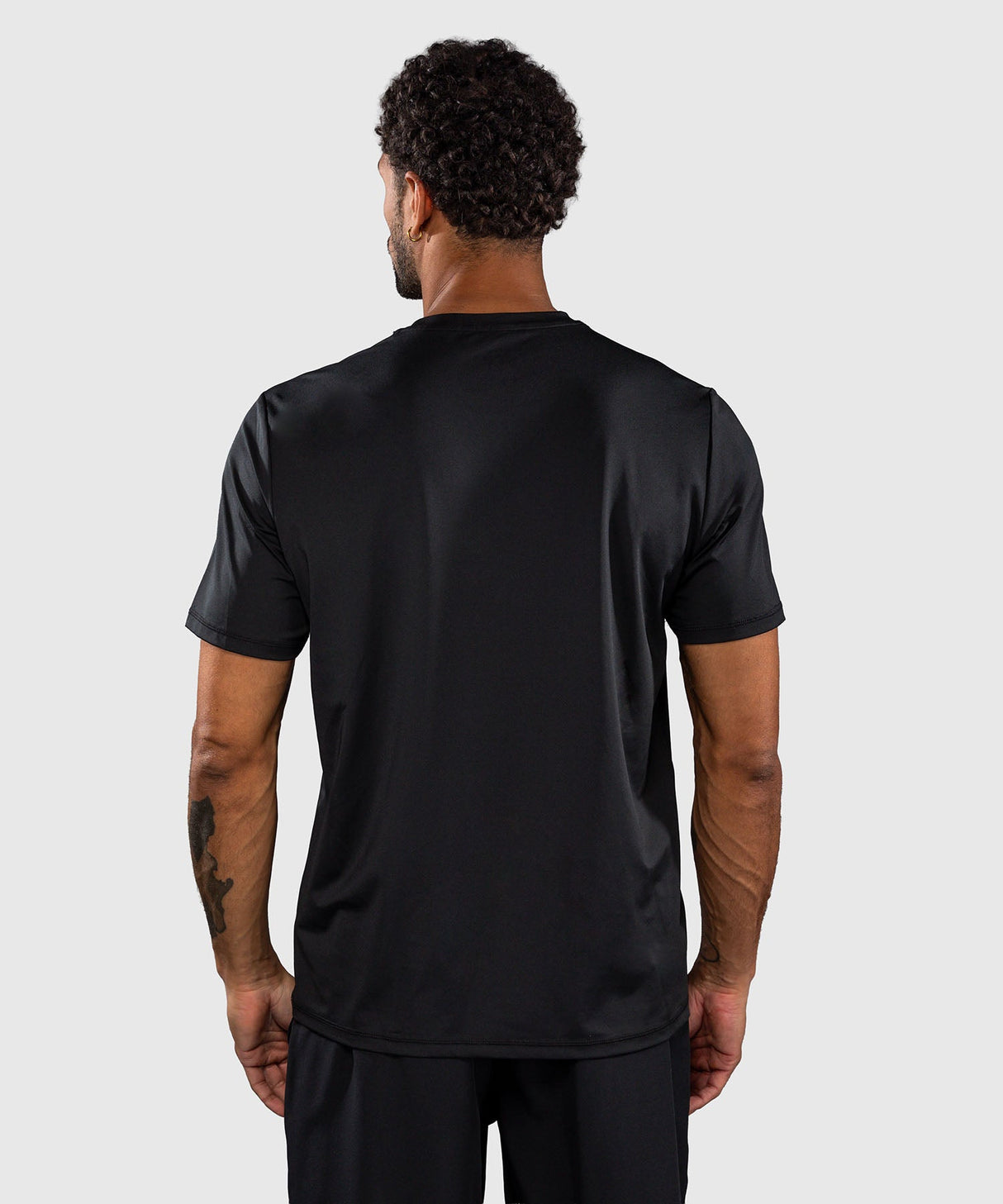 Venum T-Shirt Classic Dry Tech – Schwarz/Silber
