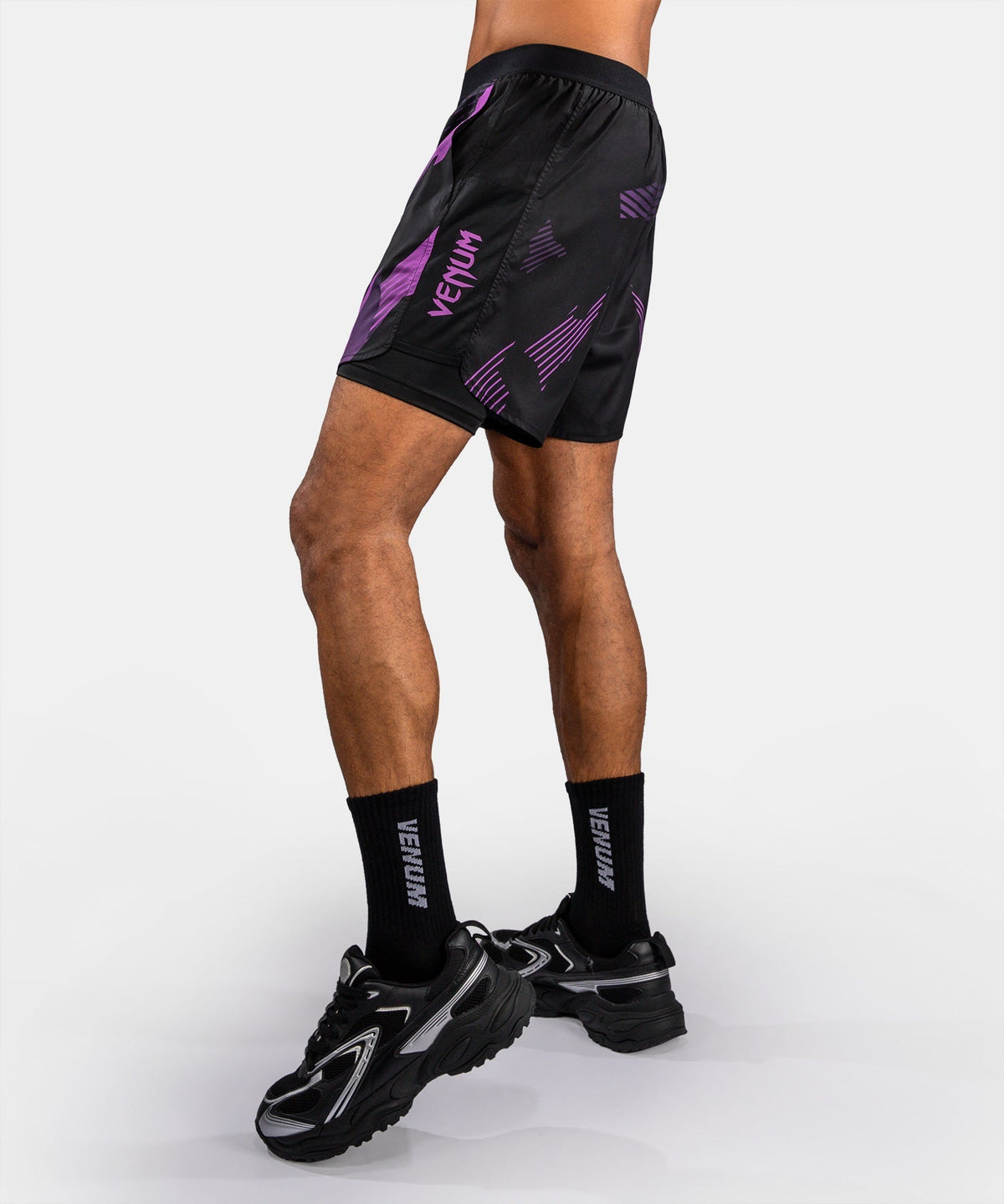 Venum Kompressionsshorts No-Gi 6.0 - Schwarz/Lila