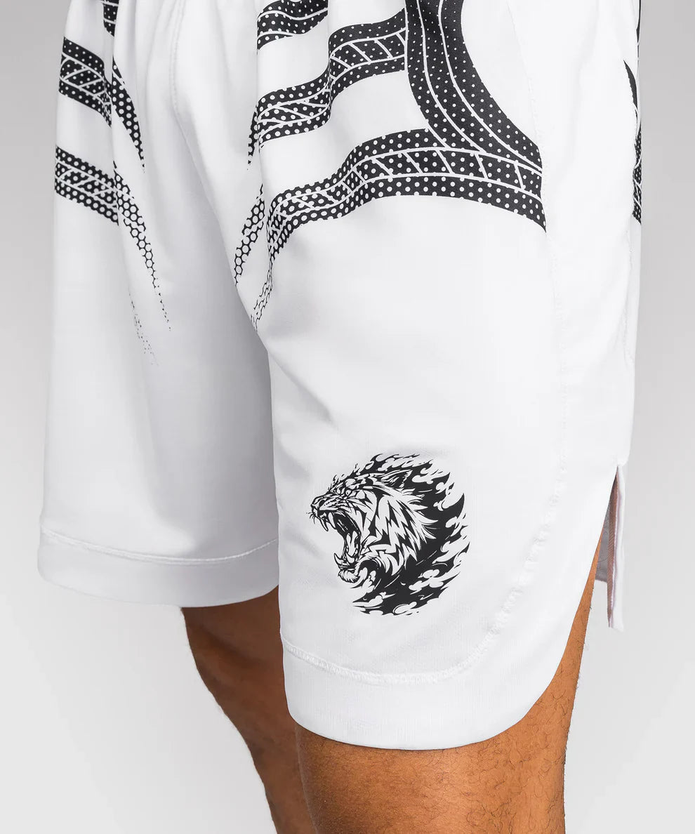 Venum x Mike Tyson Boxhosen Tiger – Weiss/Schwarz