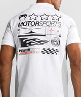 Venum Motorsport Polo – Weiß