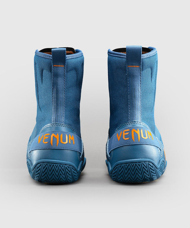 Venum Boxschuhe Elite Neo - Stahlblau/Orange
