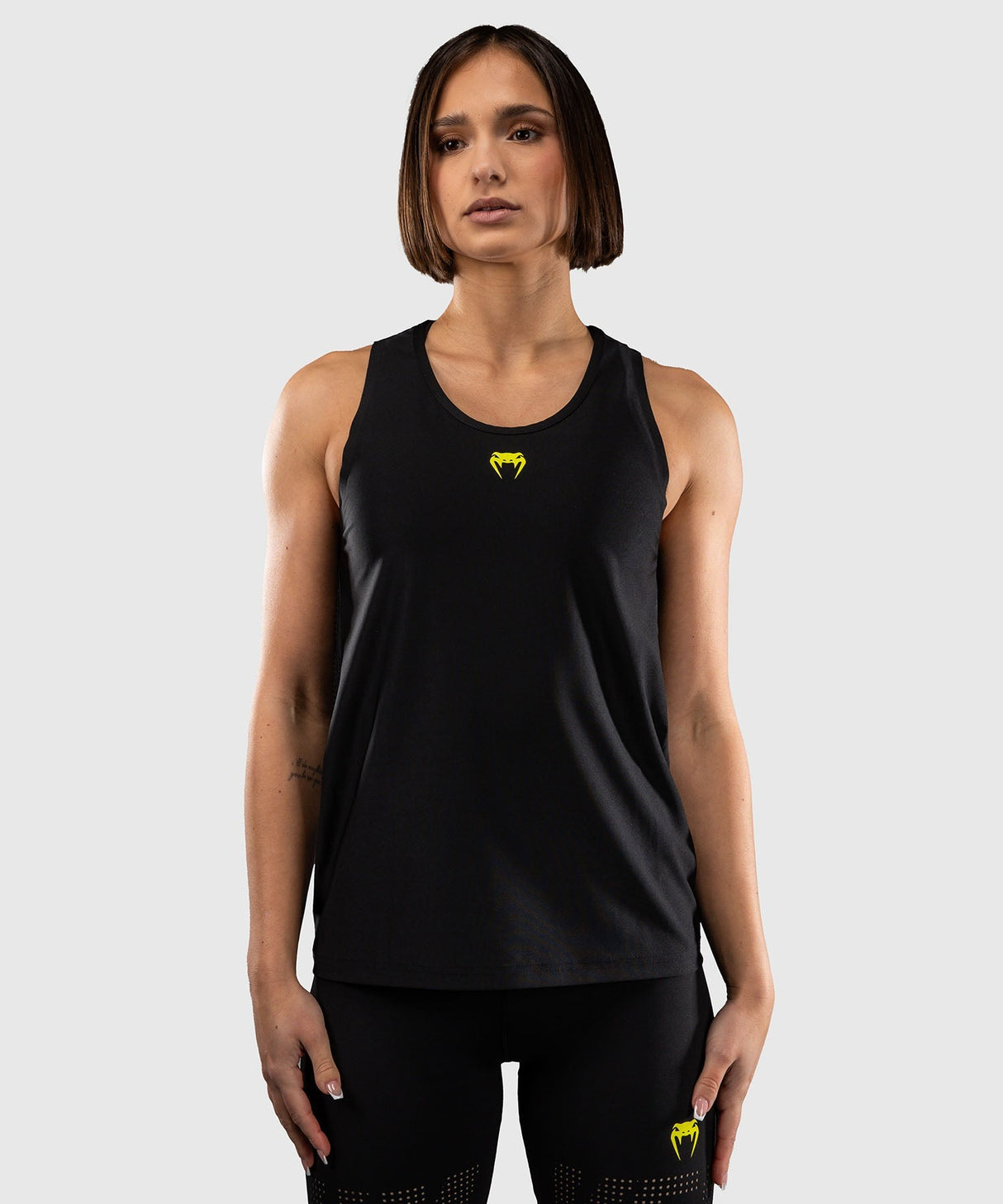 Venum Tank Top Lazer Dry Tech Damen - Schwarz/Gelb