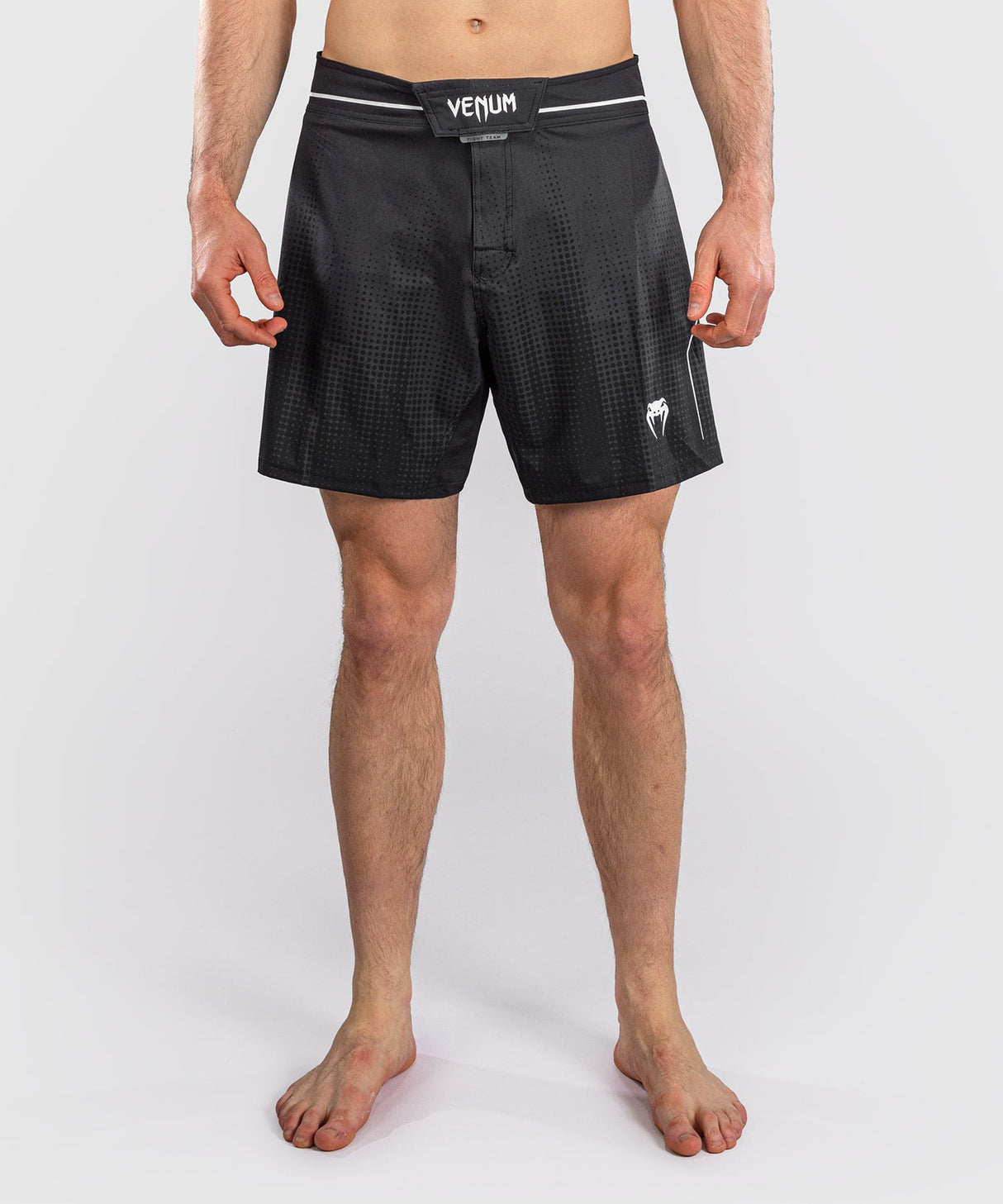 Venum MMA-Shorts Stealth - Schwarz/Weiß