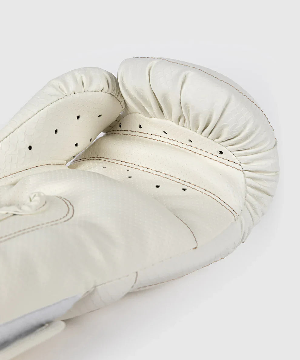 Venum Boxhandschuhe Impact Evo Scales – Elfenbeinweiss