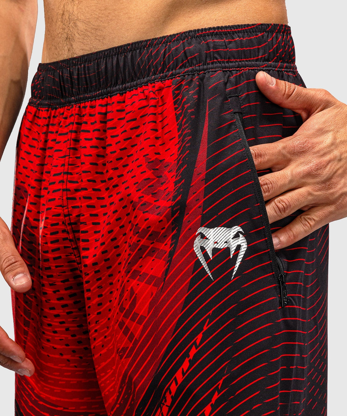 Venum Trainingsshorts Galactic 3.0 - Rot/Silber