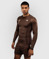 Venum Rashguard x Roger Gracie Academy Lange Ärmel - Dunkelbraun