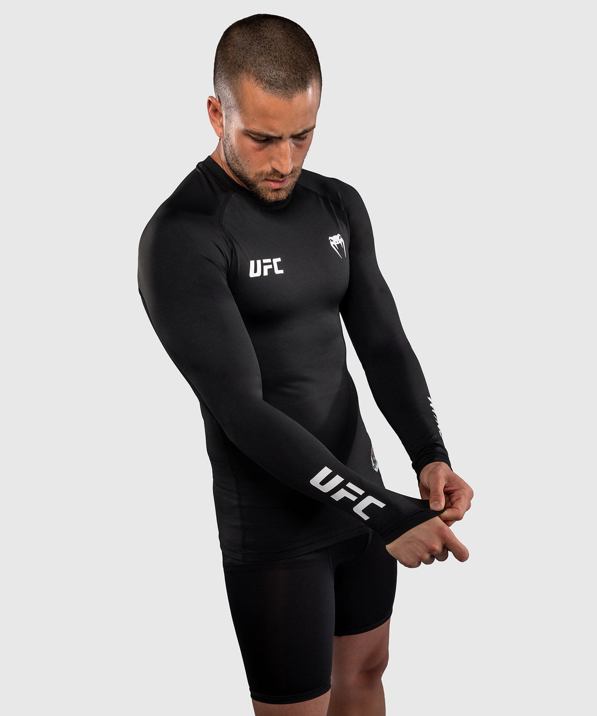 Venum UFC Rashguard Unity Lange Ärmel - Schwarz