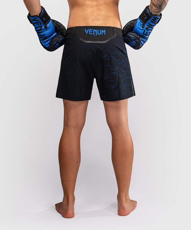 Venum MMA Shorts Thunder Dragon - Schwarz/Königsblau