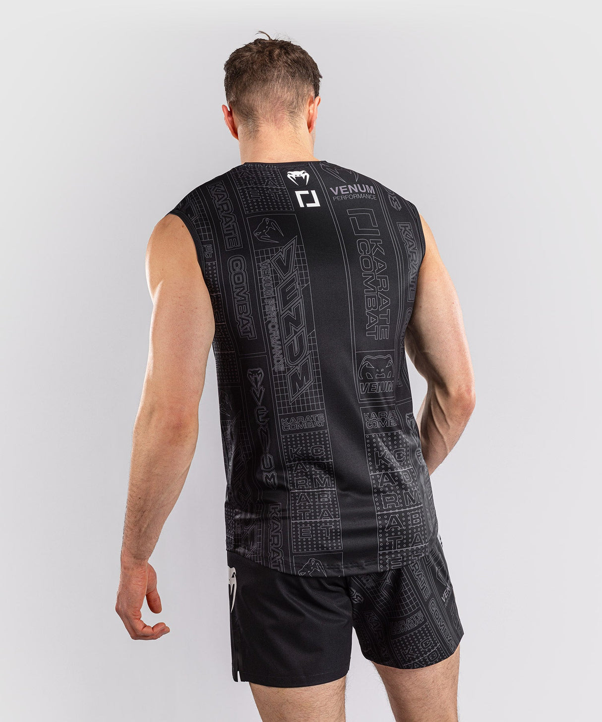 Venum Tank Top Karate Combat – Schwarz/Grau