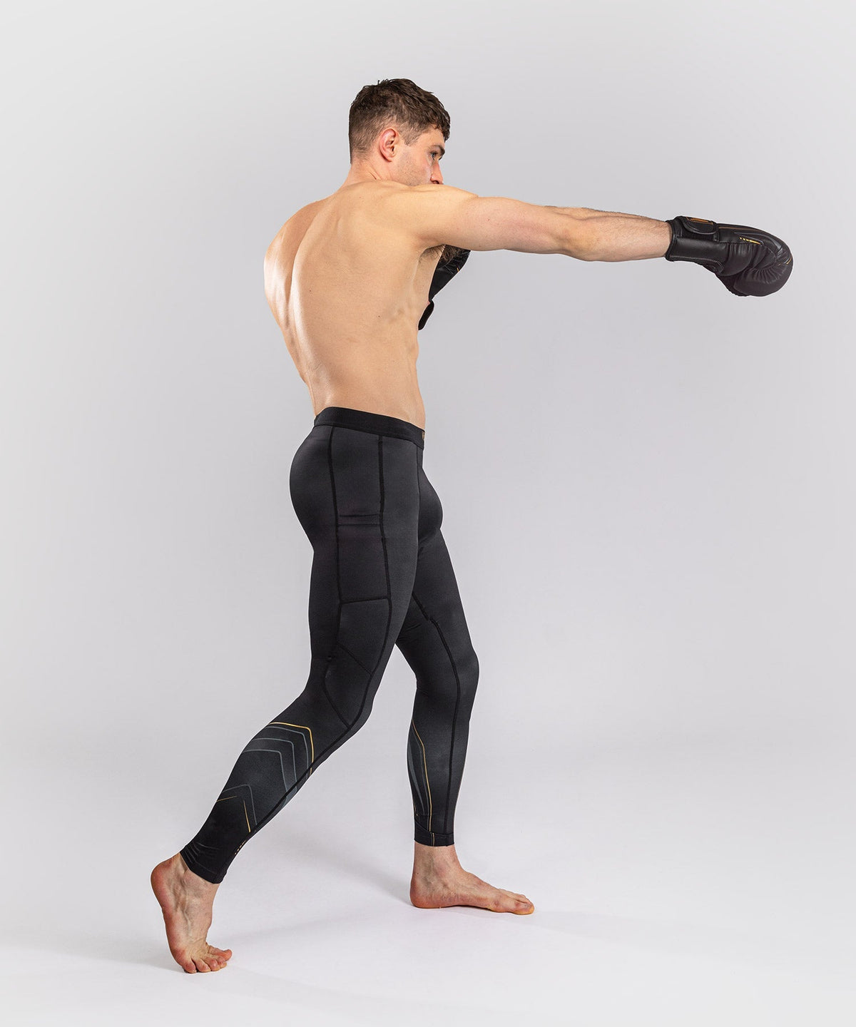 Venum Kompressionshose Streamline - Schwarz/Gold